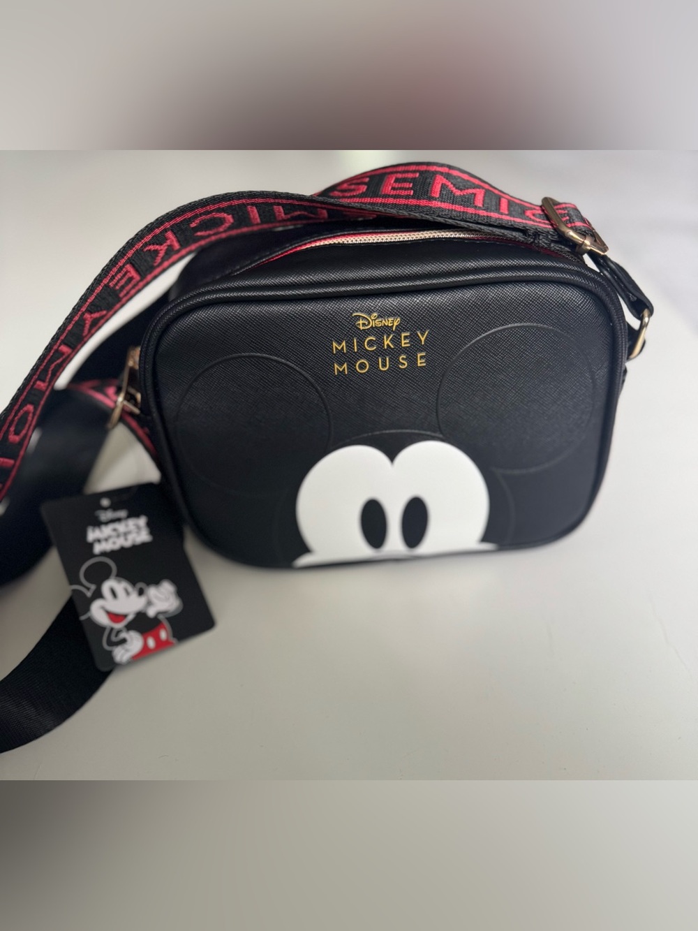 The Disney Mickey Mouse camera crossbody bag New - Picture 5 of 16